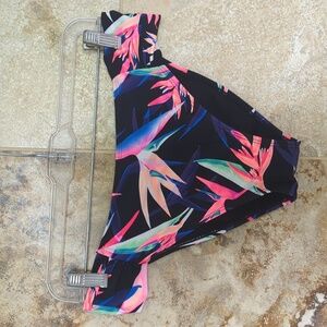 Rio Beach Life Lovers 9 Bikini Swim Bottoms Black Pool Vacation Sea